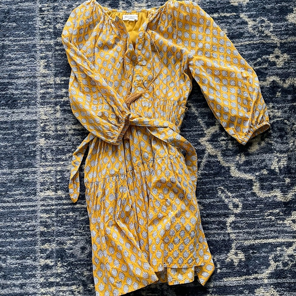 Emerson Fry India Collection Clemence Button Front Dress — Sisters Print